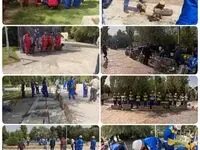 برگزاری مانور عملیاتی سنجش آمادگی نیروهای اجرائی سامانه 137 پلاس در منطقه 20