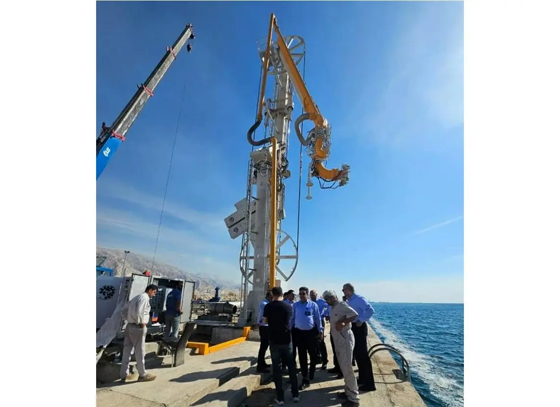 اسکله شماره ۱۷ عسلویه به همت پتروشیمی هنگام در آستانه بهره‌برداری قرار گرفت