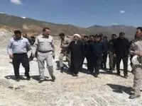 نماینده ولی فقیه و استاندار کرمان از مجتمع مس درآلو بازدید کردند