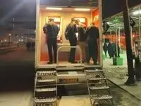 استقرار خودپردازهای سیار بانک ملت در مناطق مرزی با کشور عراق