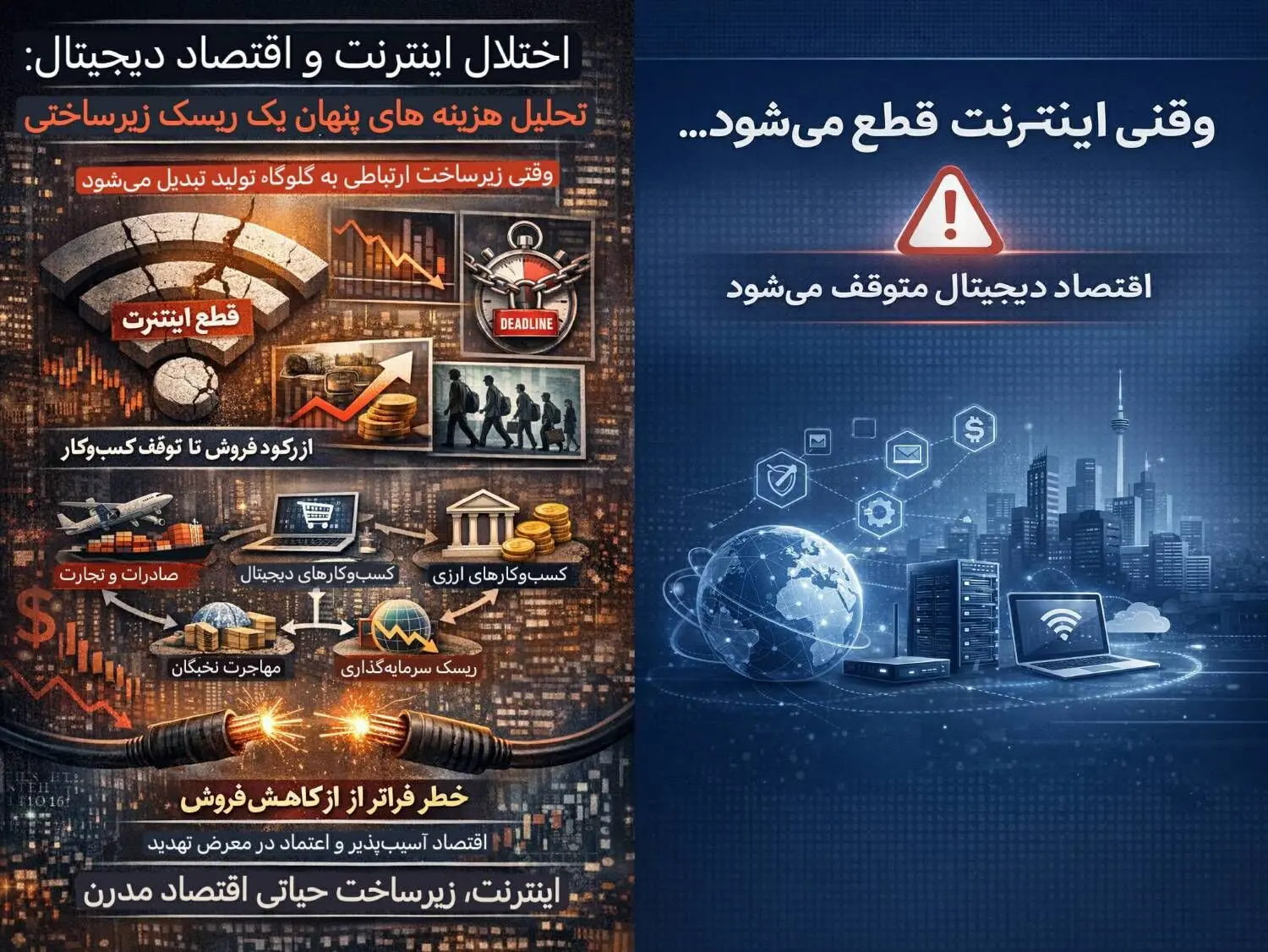تداوم کسب‌وکار و مدیریت ریسک عملیاتی؛ چرا پایداری ارتباطات یک الزام سازمانی است؟