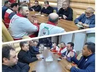 دیدار و گفتگوی سه جانبه نهادناظر صنعت بیمه، مدیران ارشد هلال احمر و شرکت بیمه گر اربعین در نجف اشرف