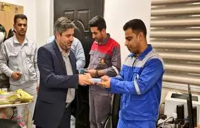 دیدار نوروزی مدیرعامل پتروشیمی پردیس در ساعات اولیه آغاز سال ۱۴۰۴