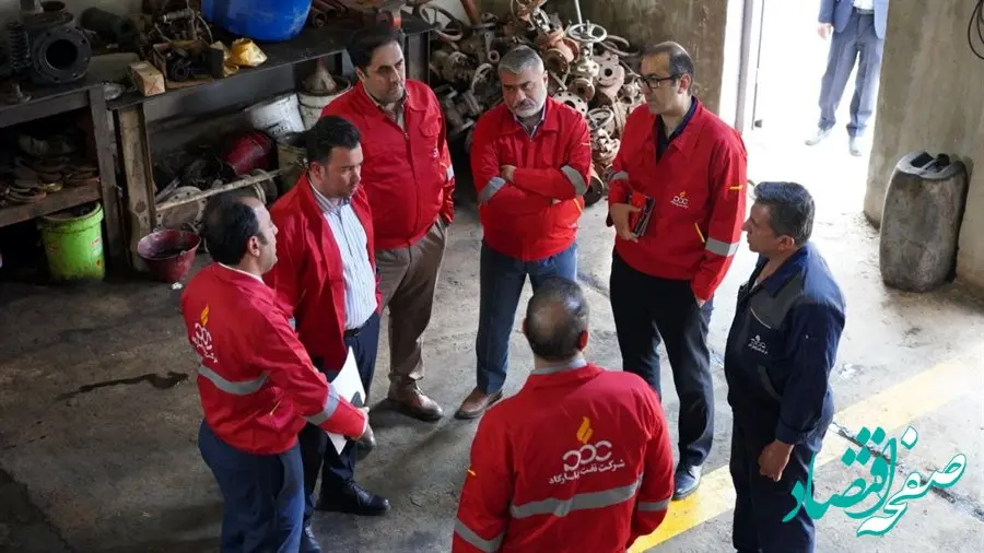 گزارش تصویری بازدید مدیرعامل شرکت نفت پاسارگاد از مجتمع قیرسازی شیراز