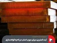 ثبت کمترین میزان عیوب اسلب در ناحیه فولادسازی و ریخته‌گری مداوم فولاد مبارکه