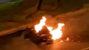 بحران برای شیائومی: راننده در خودروی آتش‌گرفته گیر کرد و سهام سقوط کرد