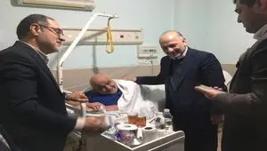 مدیرعامل بیمه دی به دیدار جانبازان مرکز امام علی (ع) ساری رفت