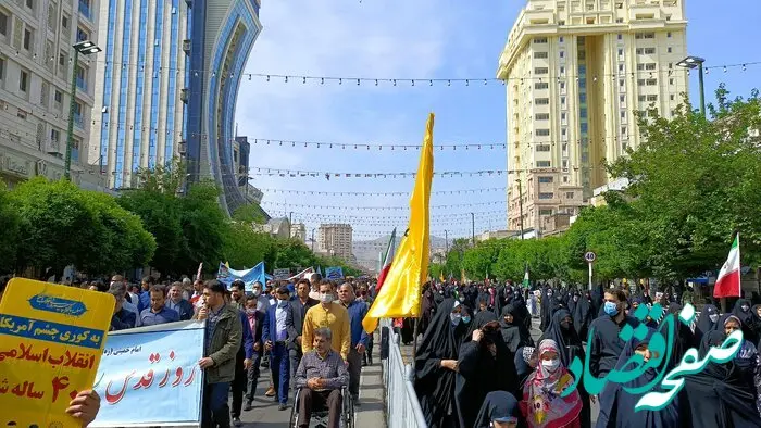 برنامه های روز قدس ۱۴۰۴ در مشهد و خراسان رضوی | مسیر و ساعت راهپیمایی روز قدس ۱۴۰۴ مشهد