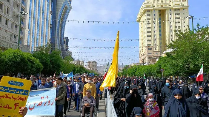 برنامه های روز قدس ۱۴۰۴ در مشهد و خراسان رضوی | مسیر و ساعت راهپیمایی روز قدس ۱۴۰۴ مشهد
