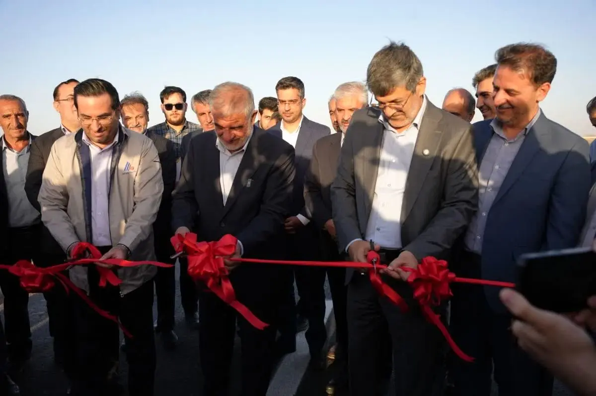 ​بهره‌برداری از فاز دوم و نهایی جاده اختصاصی فولاد آلیاژی ایران