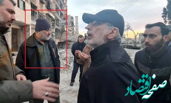 تصویری متفاوت از سردار قاآنی در مراسم تشییع سردار زاهدی در اصفهان