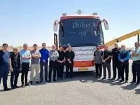 اعزام دومین گروه از خادمین موکب شهدای مس از مجتمع مس سونگون به مرز مهران
