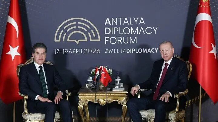 آنچه در گفت‌وگوی اردوغان و نچیروان بارزانی با موضوع جنگ آمریکا علیه ایران گذشت