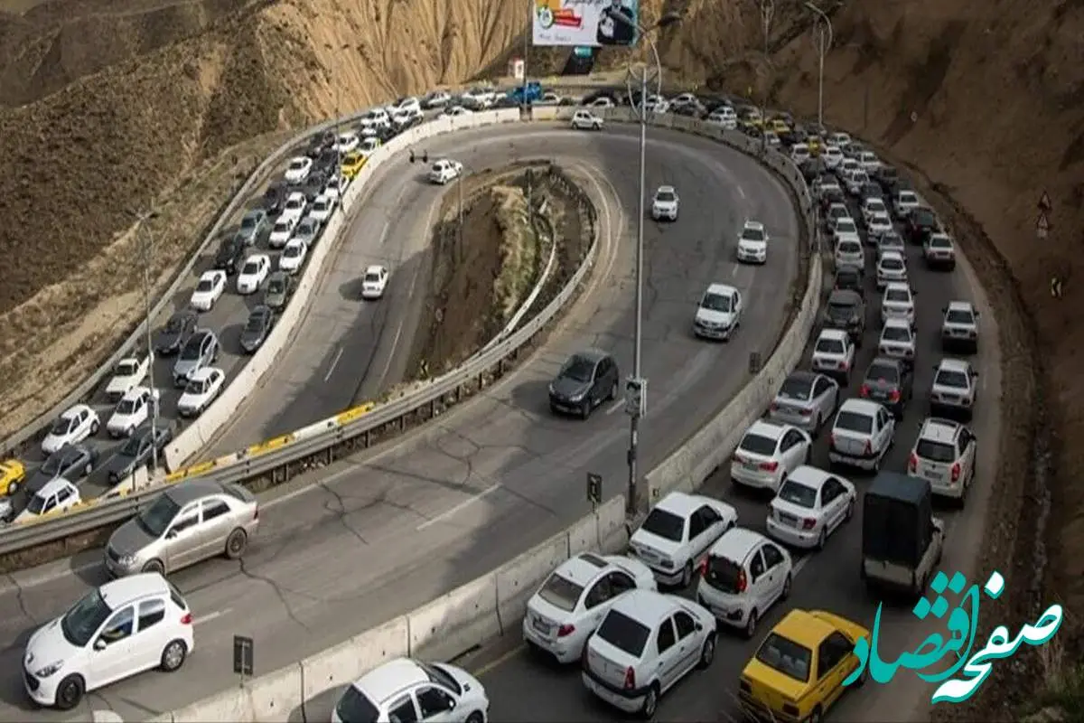 جاده چالوس از این ساعت یکطرفه میشود