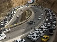 جاده چالوس از این ساعت یک‌طرفه می‌شود
