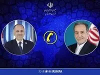 رایزنی تلفنی وزرای امور خارجه ایران و یونان
