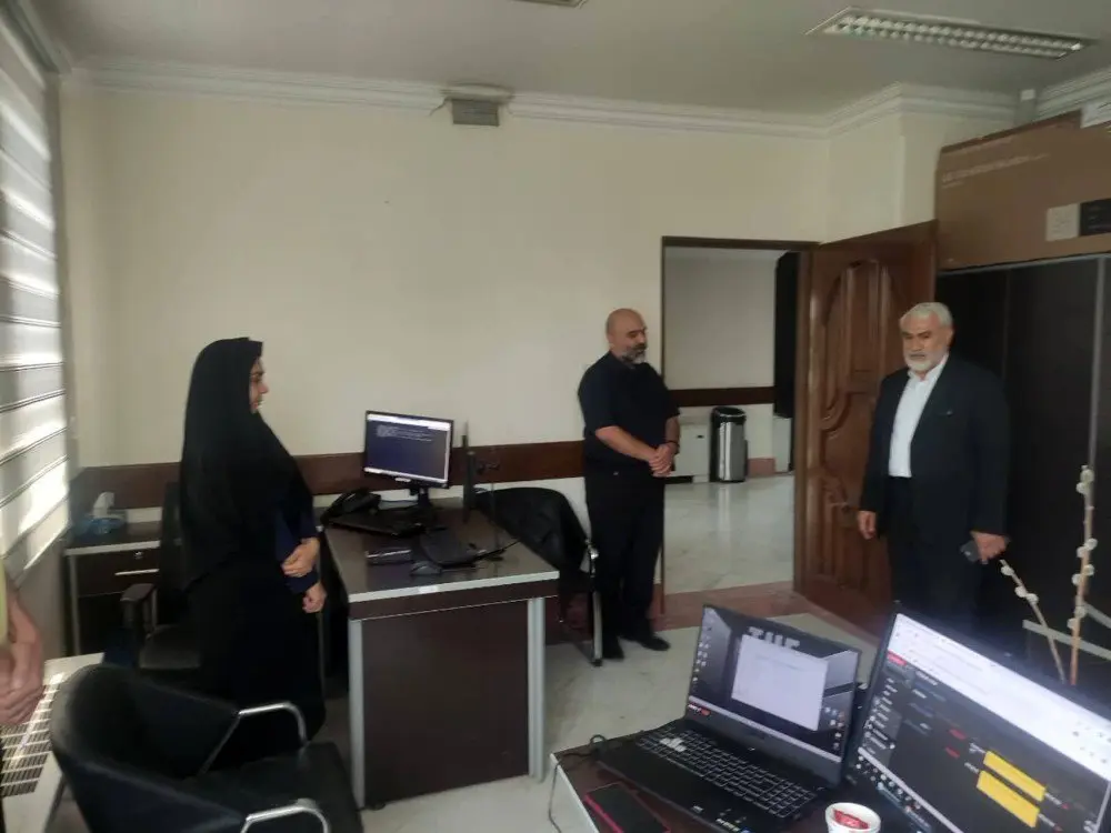 بازدیدمدیر عامل موسسه اعتباری ملل از شعب مشهد و دیدار با همکاران فناوری اطلاعات