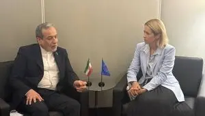 گفتگوی سید عباس عراقچی با مسئول سیاست خارجی اتحادیه اروپا 