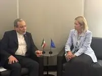 گفتگوی سید عباس عراقچی با مسئول سیاست خارجی اتحادیه اروپا 