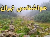 پیش بینی وضعیت آب و هوا تهران فردا شنبه ۱۸ اسفند ماه ۱۴۰۳ | پیش‌ بینی هواشناسی تهران فردا | آب و هوای تهران فردا و پس فردا