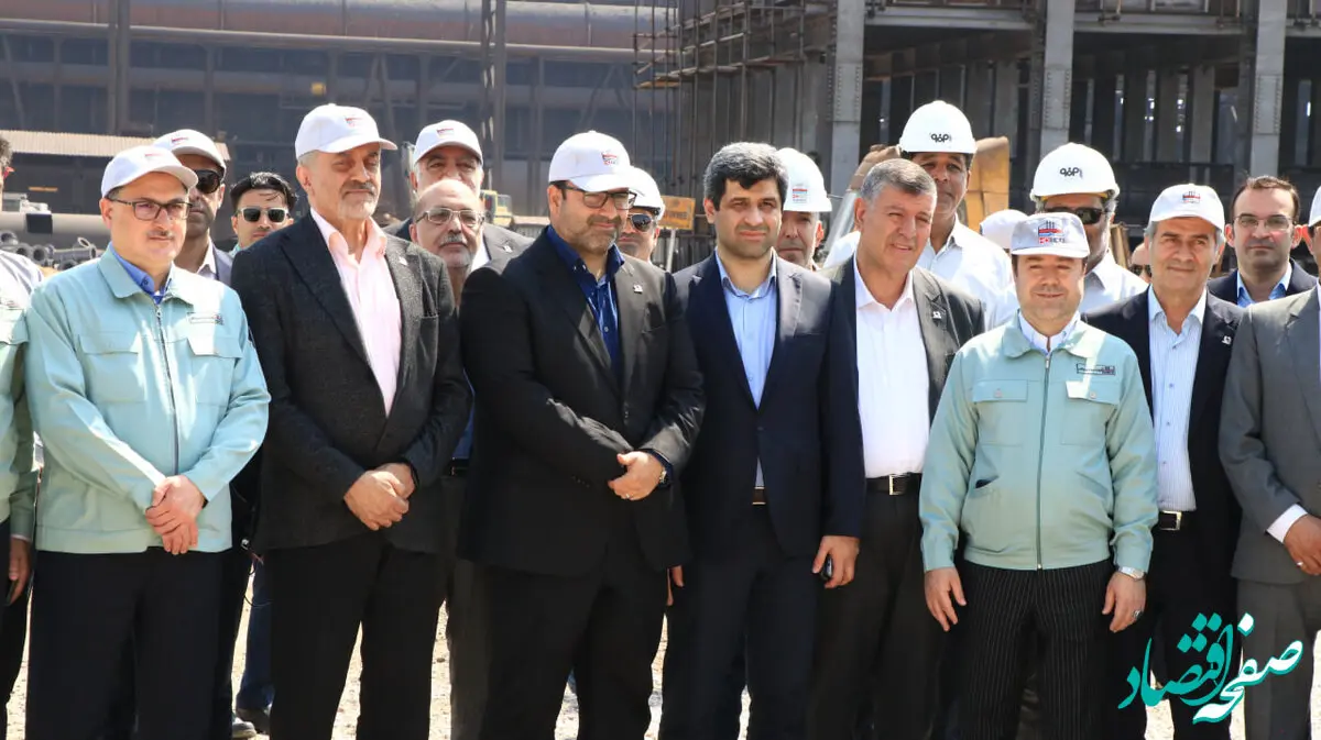 بازدید هیات مدیره انجمن تولیدکنندگان فولاد از فولاد هرمزگان