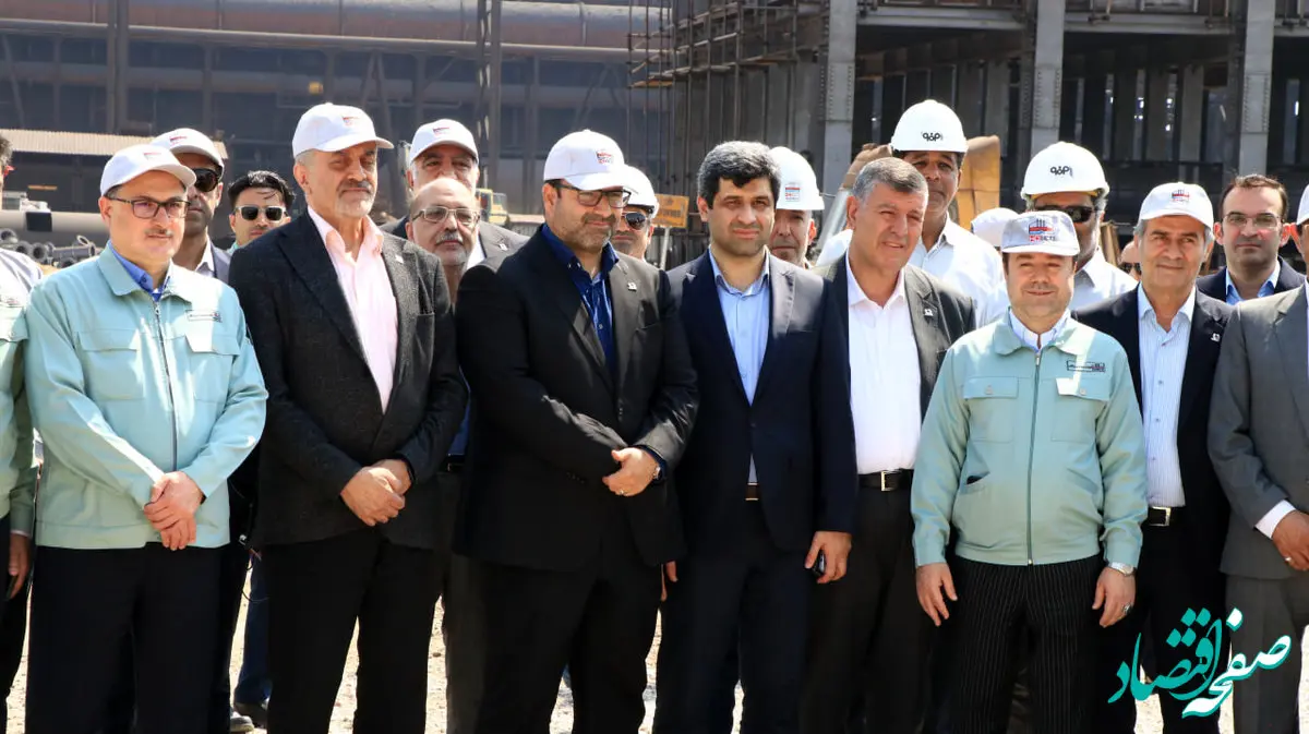 بازدید هیات مدیره انجمن تولیدکنندگان فولاد از فولاد هرمزگان