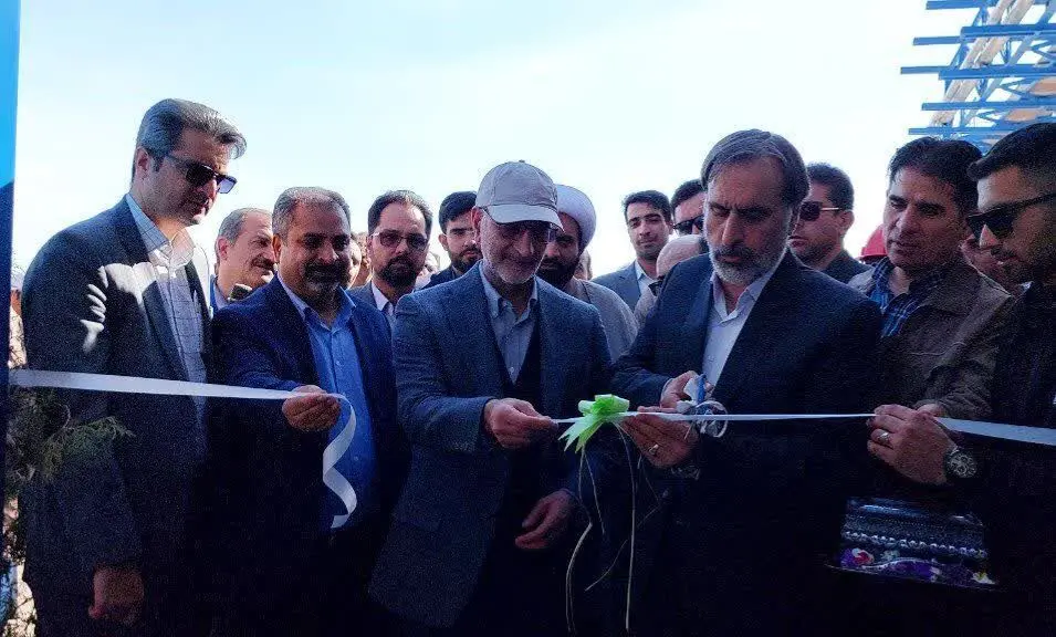افتتاح طرح توسعه واحد فیلتراسیون گل قرمز شرکت آلومینای ایران با حضور رییس هیات عامل ایمیدرو و استاندار خراسان شمالی