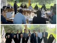 برگزاری گردهمایی آموزشی خسارت اتومبیل شعب منطقه یک بیمه سامان در ساری