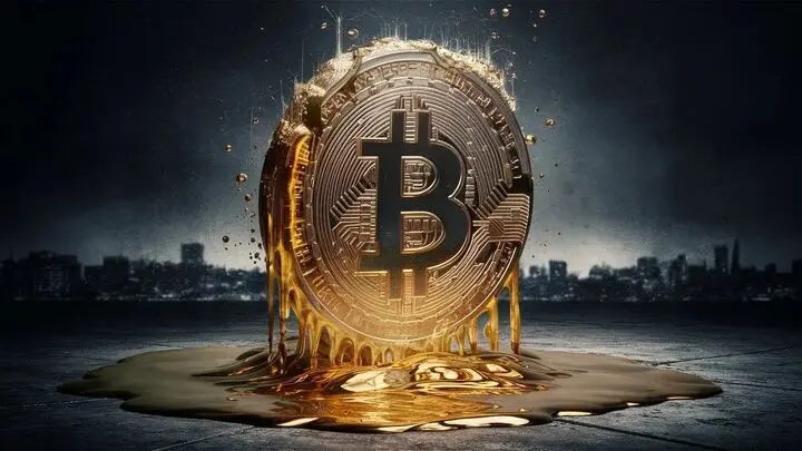 سقوط آزاد ناگهانی قیمت بیت کوین به زیر ۶۴ هزار دلار