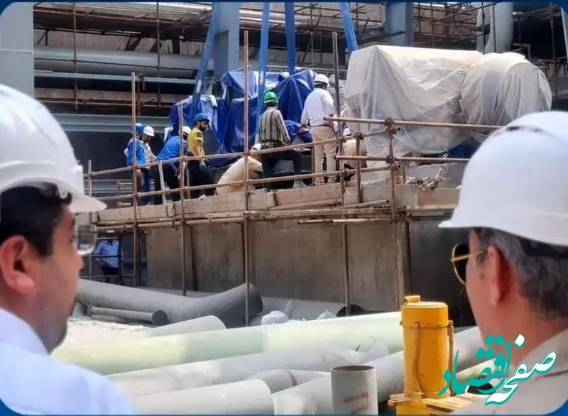 تجهیزات پکیج آمونیاک بزرگترین طرح تولید الاستومر خاورمیانه نصب شد