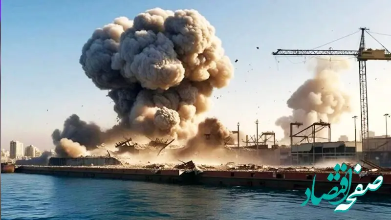 علت شنیده شدن صدای انفجار در بندر جاسک چه بود؟ 