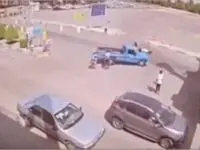 زیر گرفتن یک دانشجوی پزشکی توسط راننده نیسان آبی ! /  ماجرا چیست ؟  