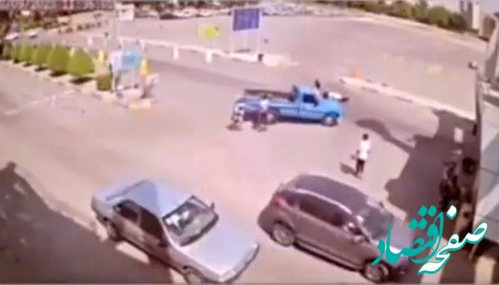 زیر گرفتن یک دانشجوی پزشکی توسط راننده نیسان آبی ! /  ماجرا چیست ؟  