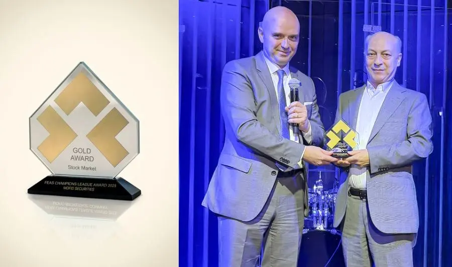 نشان طلای FEAS برای ششمین سال متوالی به کارگزاری مفید رسید