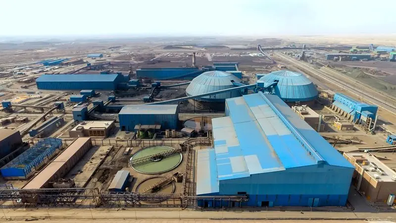 رکورد تولید ماهیانه در کارخانه کنسانتره سازی فولادسنگان شکسته شد+ اینفوگرافیک