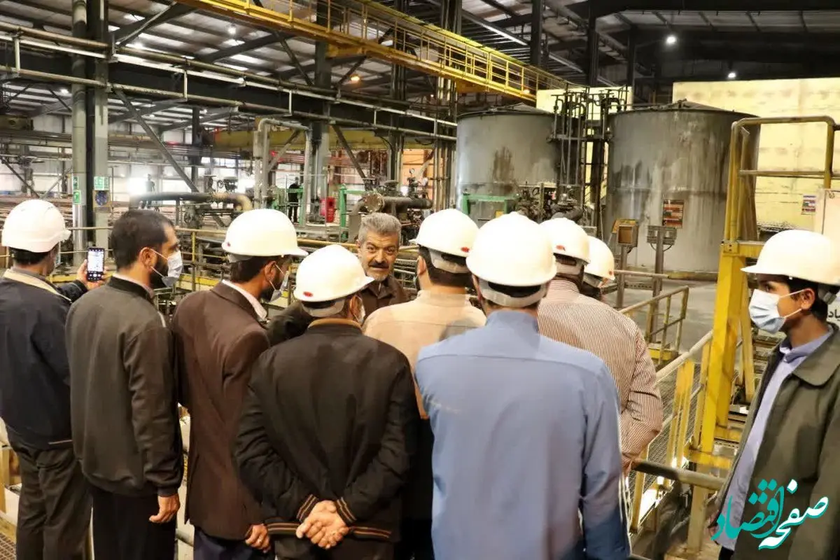 برگزاری اردوی راهیان پیشرفت، با حضور جمعی از نخبگان بسیج در مجتمع مس سرچشمه رفسنجان