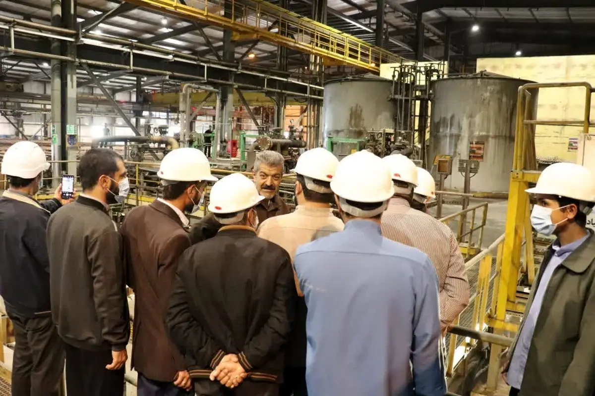 برگزاری اردوی راهیان پیشرفت، با حضور جمعی از نخبگان بسیج در مجتمع مس سرچشمه رفسنجان