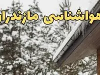 پیش بینی وضعیت آب و هوا مازندران فردا ۲۸ بهمن ماه ۱۴۰۳ | پیش بینی هواشناسی مازندران فردا یکشنبه ۲۸ بهمن