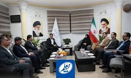 دیدار معاونان بیمه معلم با مدیرکل آموزش و پرورش استان گیلان