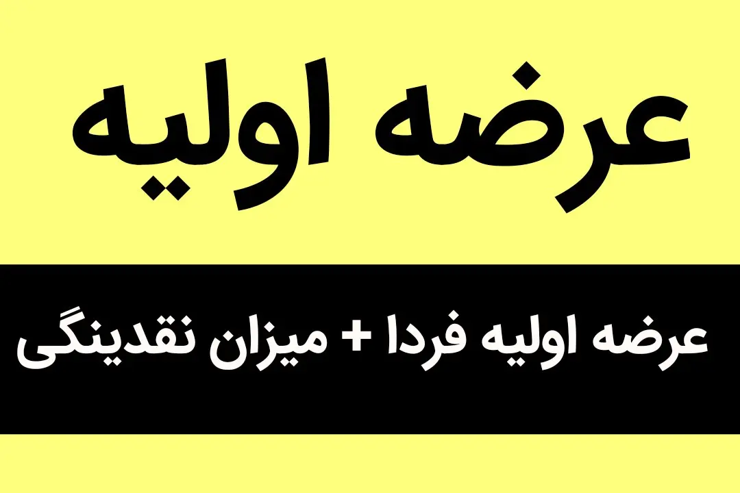 عرضه اولیه روز دوشنبه 16 مرداد 1402 چقدر نقدینگی لازم دارد؟