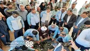 بزرگداشت هفته دفاع مقدس درشرکت فولادسفیددشت