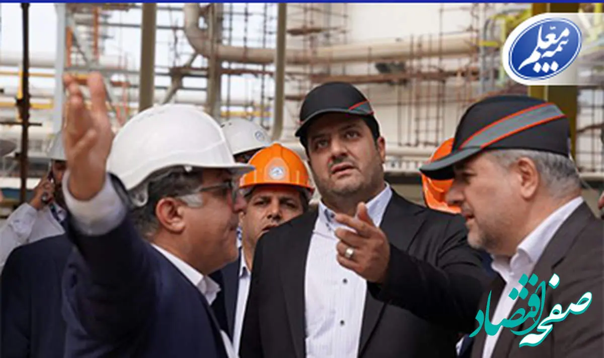 بازدید میدانی مدیرعامل موسسه صندوق ذخیره فرهنگیان از پتروشیمیهای هلدینگ پتروفرهنگ