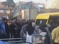 ویدیویی از لحظه‌ اول انفجار تروریستی در کرمان