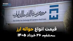 سیگنال تازه برای تجار؛ قیمت ارز حواله‌ای امروز سه‌شنبه ۲۶ خرداد ۱۴۰۵