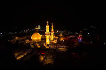 نوحه نوستالژیک نزار قطری در برنامه حسینیه معلی شب هفتم محرم ۱۴۰۳