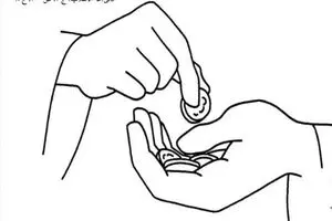 نقاشی در مورد نیکوکاری ساده و کمک به دیگران در مدرسه