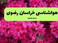 هواشناسی مشهد ۲۴ ساعت آینده | پیش بینی وضعیت آب و هوا خراسان رضوی فردا سه شنبه ۱۰ تیر ماه ۱۴۰۴ + هواشناسی خراسان رضوی