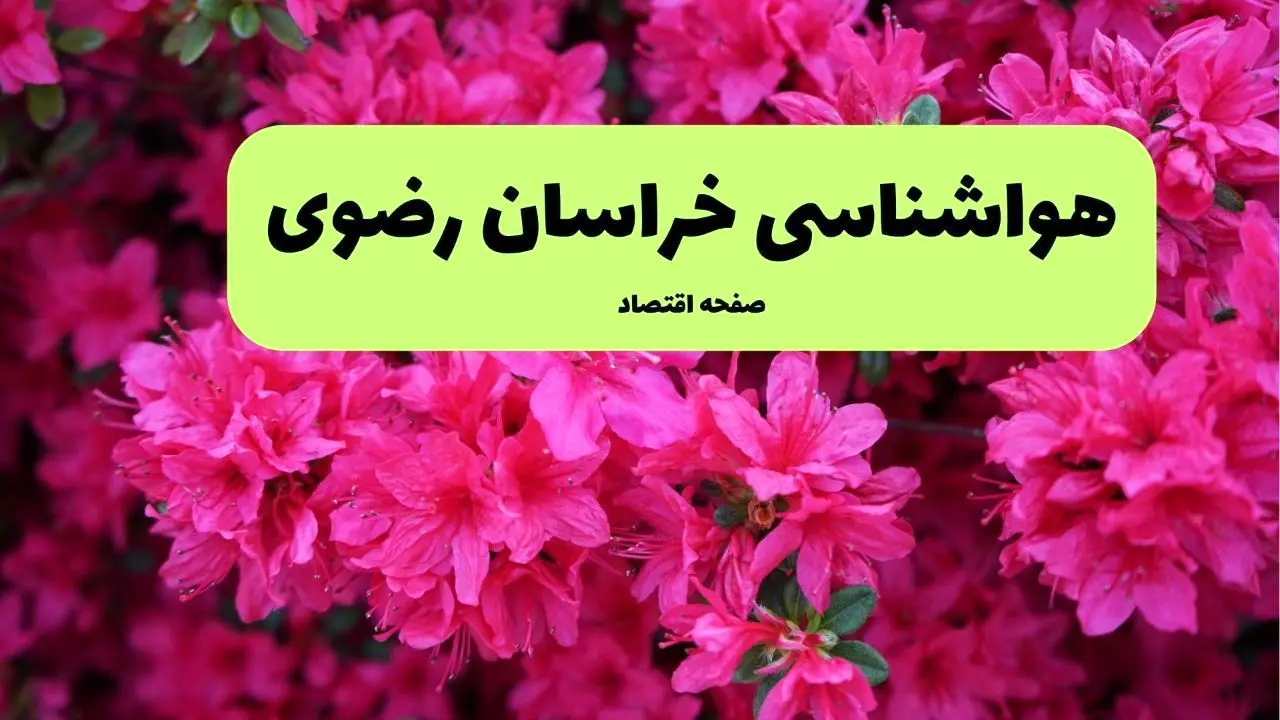 پیش بینی وضعیت آب و هوا خراسان رضوی فردا یکشنبه ۱ تیر ماه ۱۴۰۴ | هواشناسی خراسان رضوی فردا یکم تیر ماه