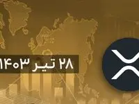 تحلیل تکنیکال ریپل امروز پنجشنبه ۲۸ تیر ۱۴۰۳