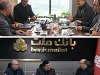 دیدار و گفت وگوی مدیرعامل بانک ملت و مدیران عامل دو خودروساز بزرگ کشور با محوریت رونق تولید و اشتغال